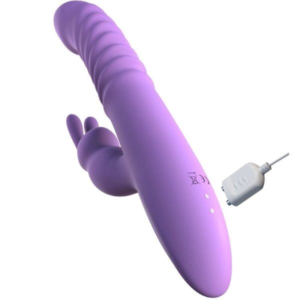 FANTASY FOR HER - RABBIT CLITORIS STIMULATOR WITH HEAT OSCILLATION AND VIBRATION FUNCTION VIOLET 4